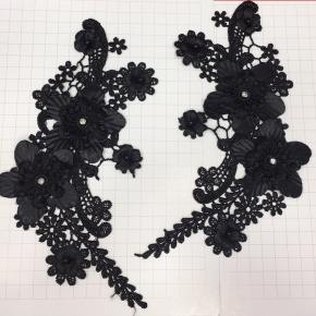 hand beaded flower