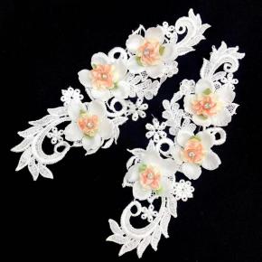 New water soluble polyester lace lace applique