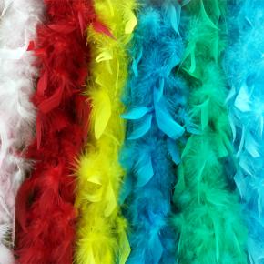 Colorful Turkey Feather Strips