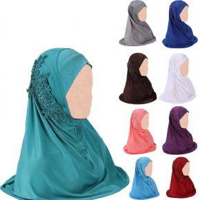 Middle Eastern beautiful girl headscarf