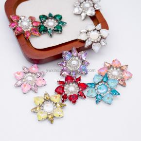 Fashion creative color rhinestone hot mocha fluorescent fancy hotfix rhinestone