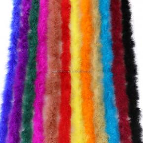 New Arrival Customized Colors Turkey Feather Boa for Carnival Festival Party Decoration