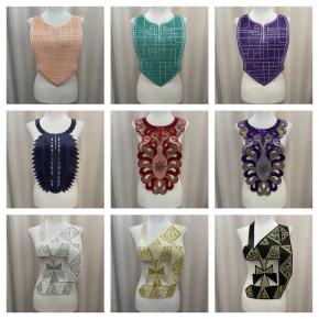 Beaded sequin iron diamond ethnic collar